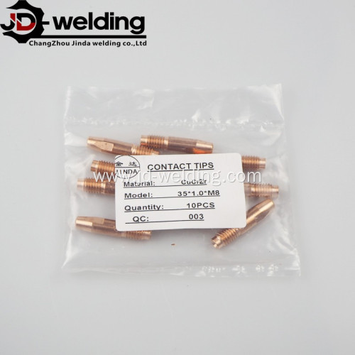 HRfronis M10*40mm copper welding contact tip